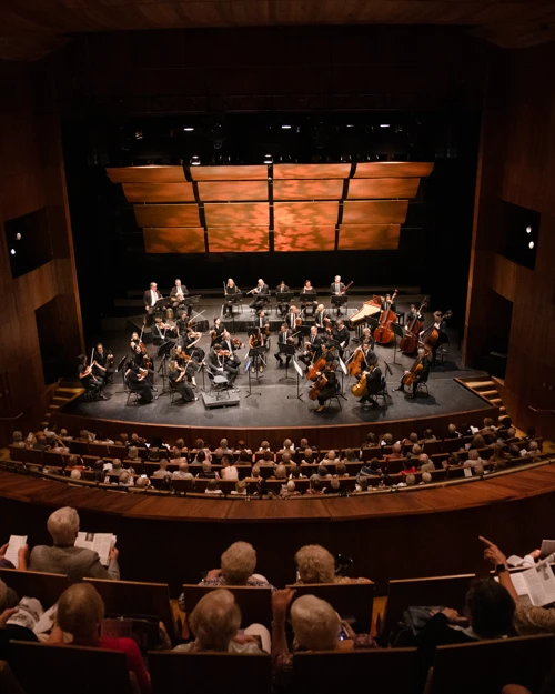 Catch a Matinee WASO performs on stage at Heath Ledger Theatre
