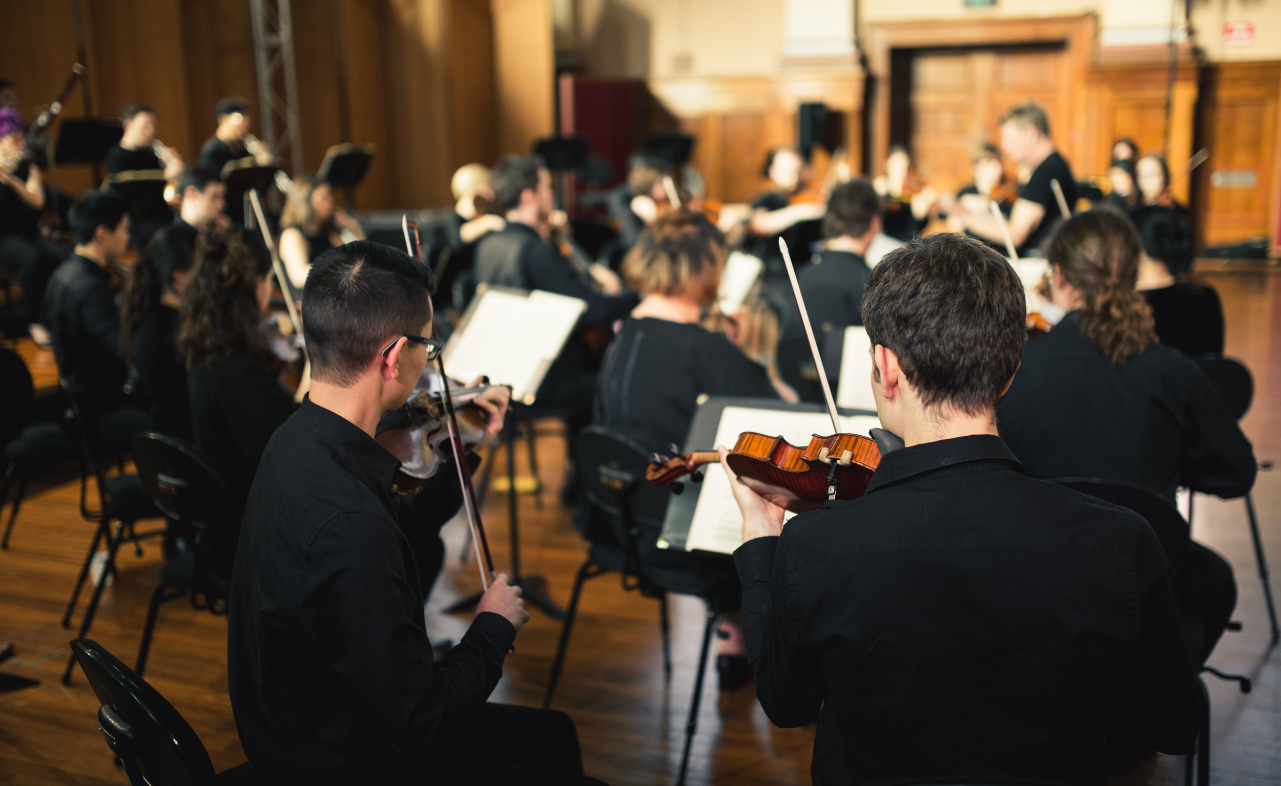 Australian National Academy of Music musicians play alongisde WASO musicians