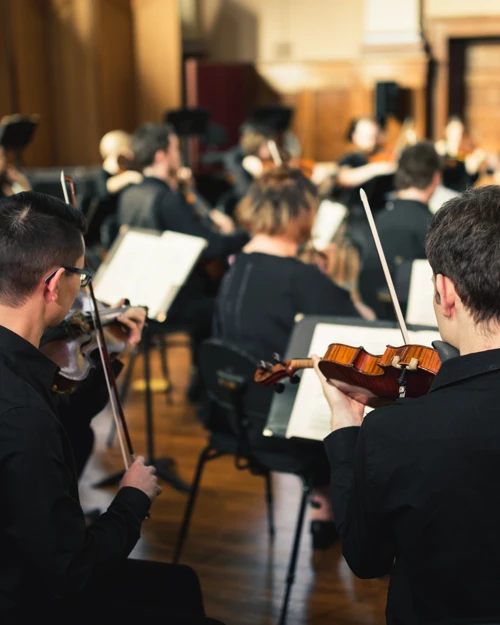 Learn More Australian National Academy of Music musicians play alongisde WASO musicians
