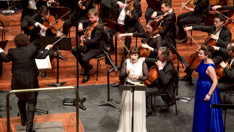 Gun-Brit Barkmin, Ekaterina Gubanova, WASO and conductor Asher Fisch perform Wagner's Tristan und Isolde.