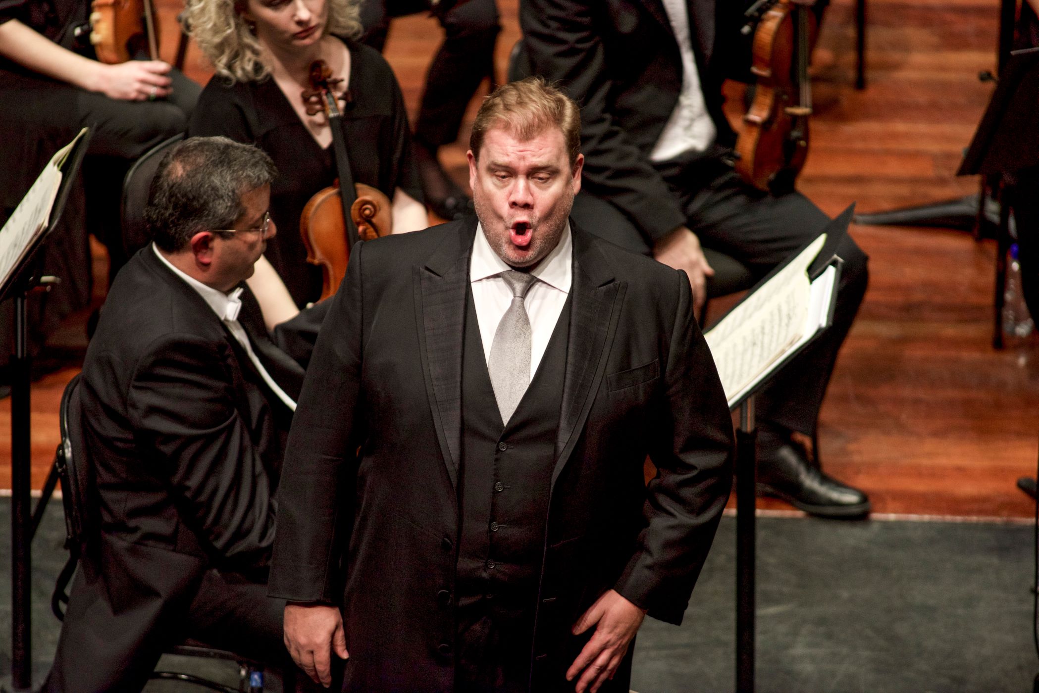 Stuart Skelton performing the role of Tristan.