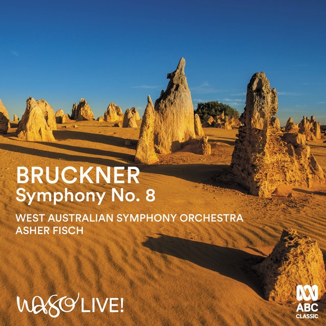 CD cover, Bruckner Symphony No.8, featuring the Pinnacles