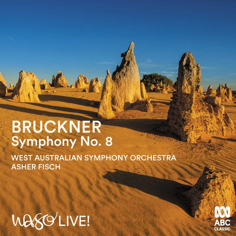 CD cover, Bruckner Symphony No.8, featuring the Pinnacles